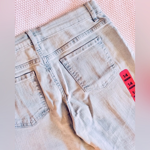 PLACE Girls Denim Super Skinny Stretch Light Blue Jeans - Picture 11 of 15